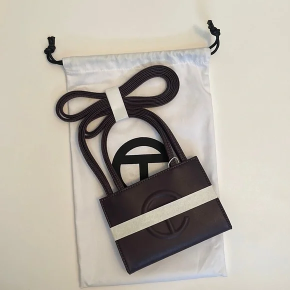 Telfar Small Eggplant Shopping Bag NWT - Picture 3 of 7